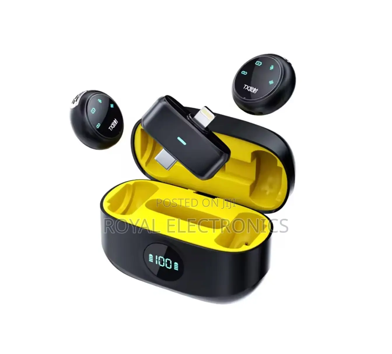 Pro Collar Clip Wireless Microphone for Android Ios