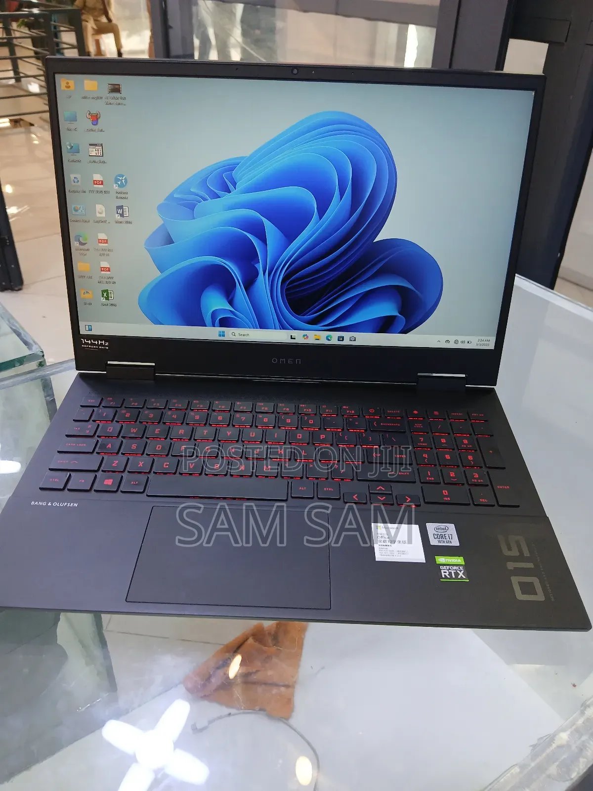 New Laptop HP Omen 15 16GB Intel Core I7 SSD 1T