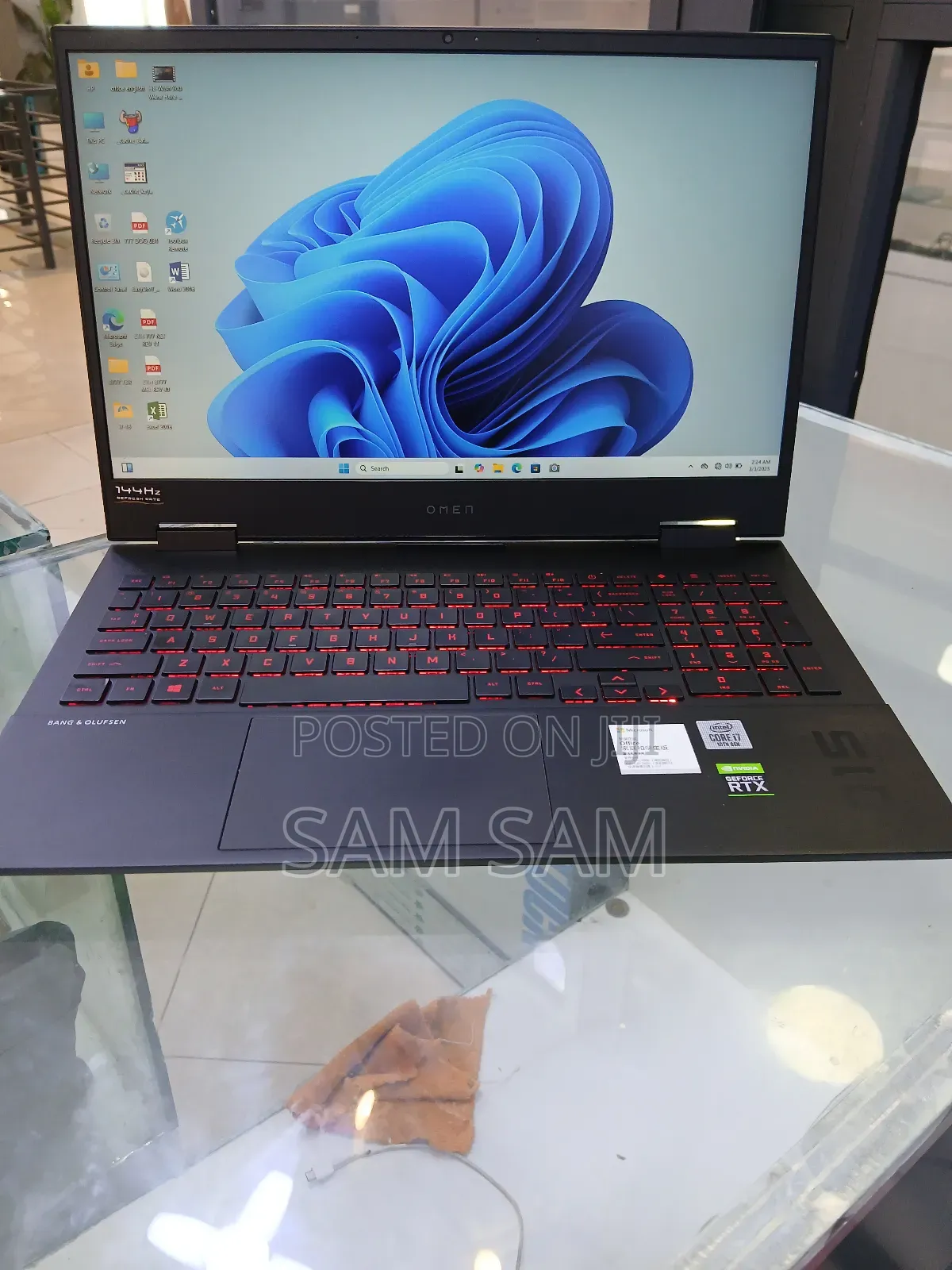 New Laptop HP Omen 15 16GB Intel Core I7 SSD 1T