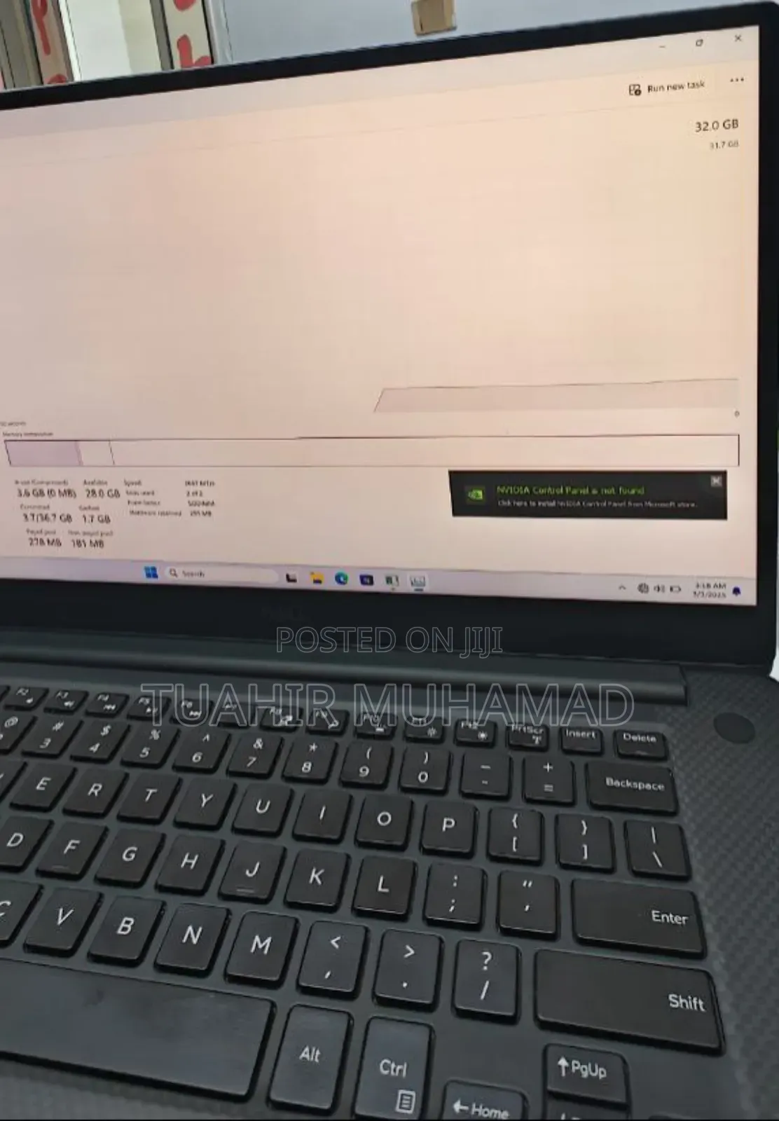 New Laptop Dell XPS 15 32GB Intel Core I7 SSD 1T