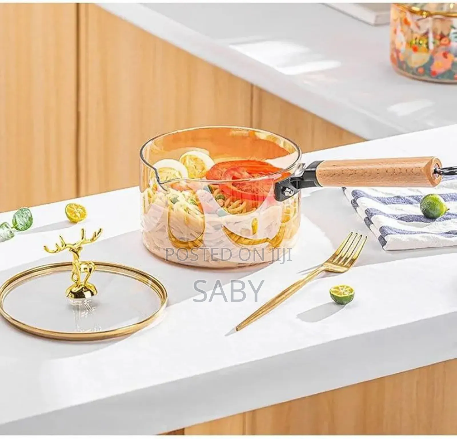 Heat-Resistant Glass Cookware and Serving Pan