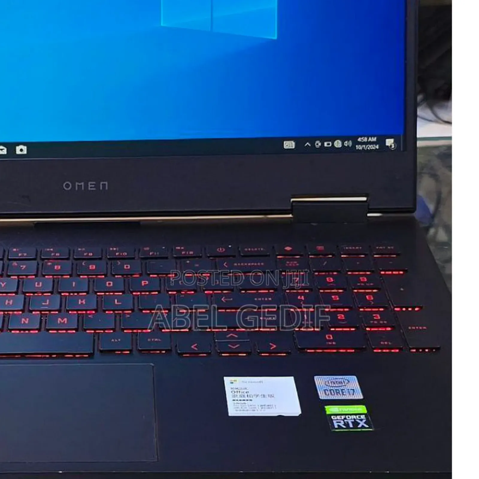 New Laptop HP Omen 15 16GB Intel Core I7 SSD 1T