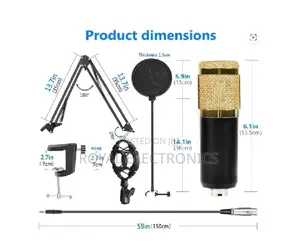 Legendary Vocal Condenser Microphone With Full Set