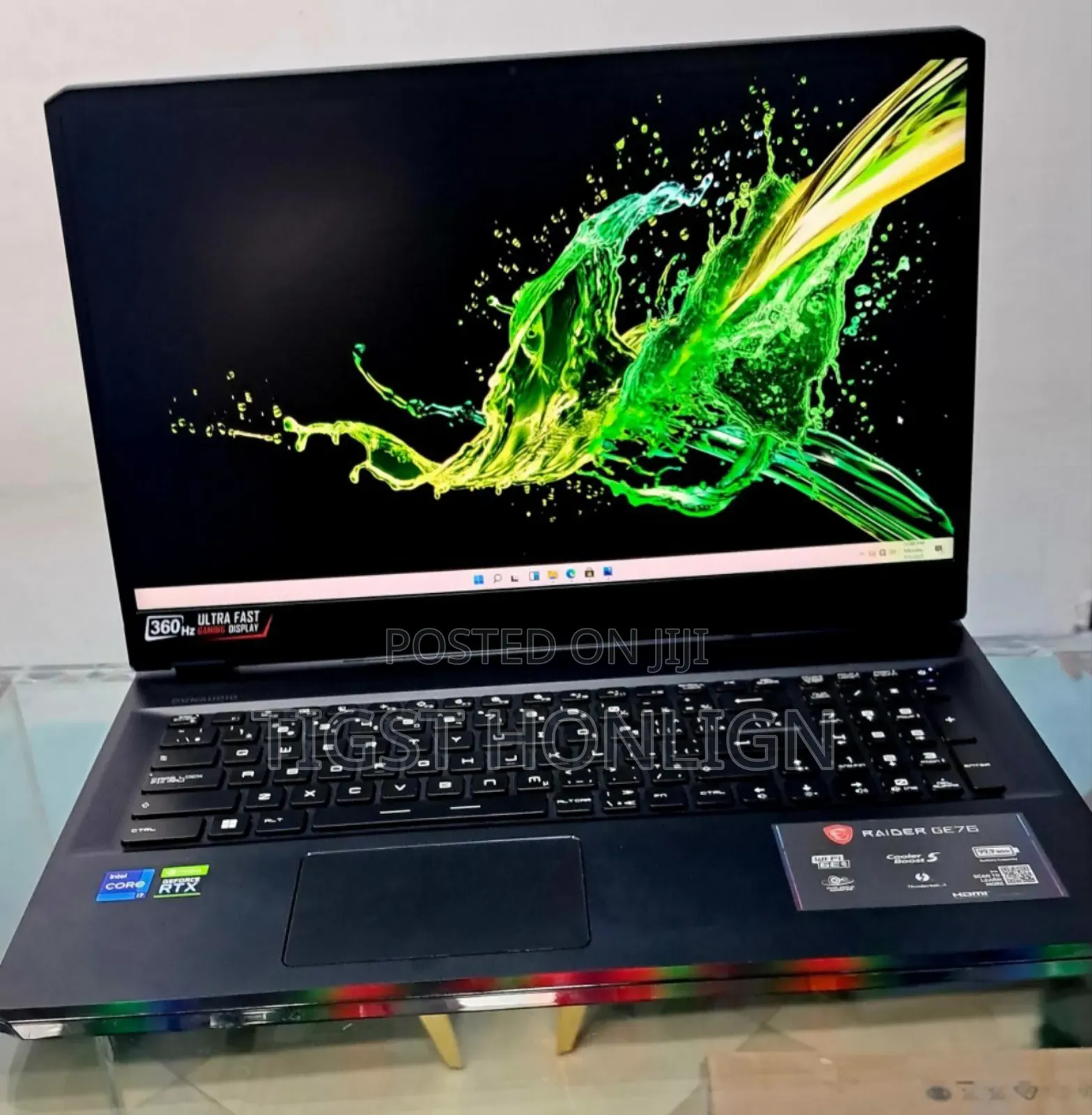 New Laptop MSI Pulse GL66 32GB Intel Core I7 SSD 1T