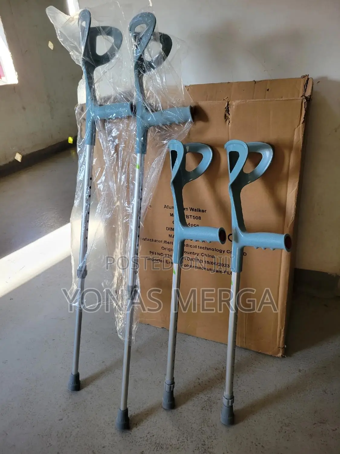 Elbow Crutches_dyna-Living Fold Forearm Crutches for Adult