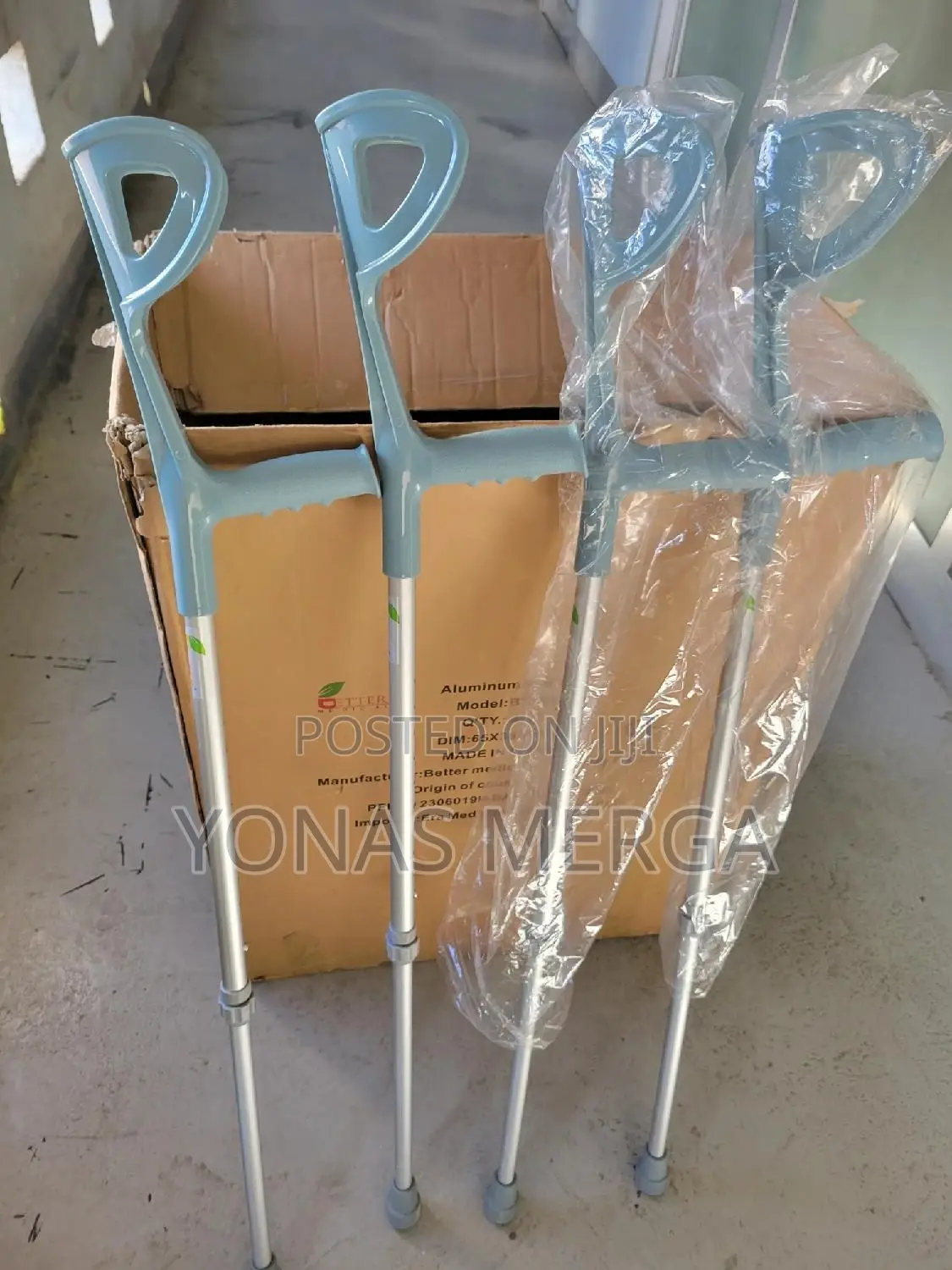 Elbow Crutches፸§Crutches+Solid Aluminum Lock,Strong and Safe