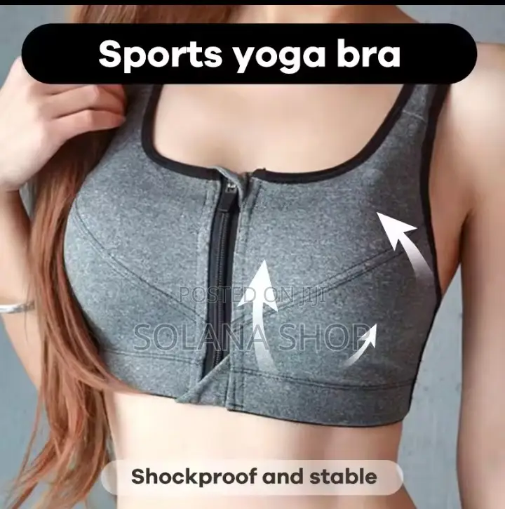 Yoga Fitness Bra Shock-Absorbing Sports Bra Breathable