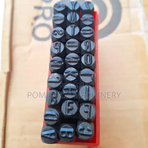Photo - Letter Punch Set a-Z ፌደል መምቻ ማተምያ