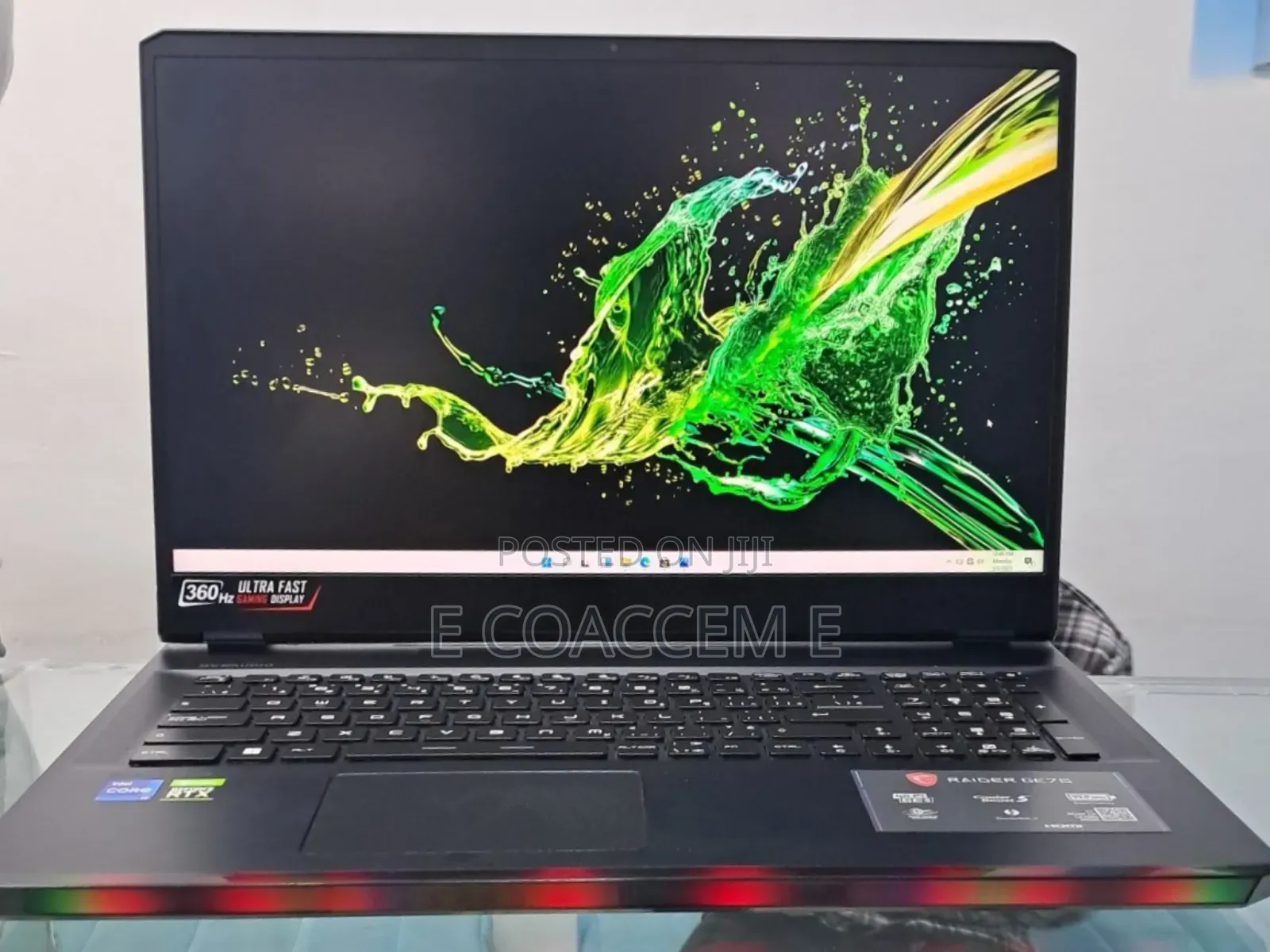 New Laptop MSI 32GB Intel Core I7 SSD 1T