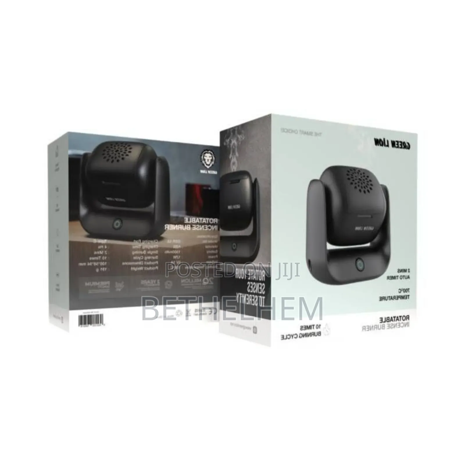 Green Lion Rotatable Incense Burner