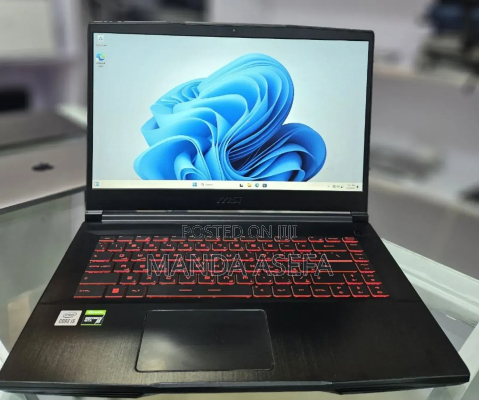 New Laptop MSI GF63 16GB Intel Core I5 SSD 512GB