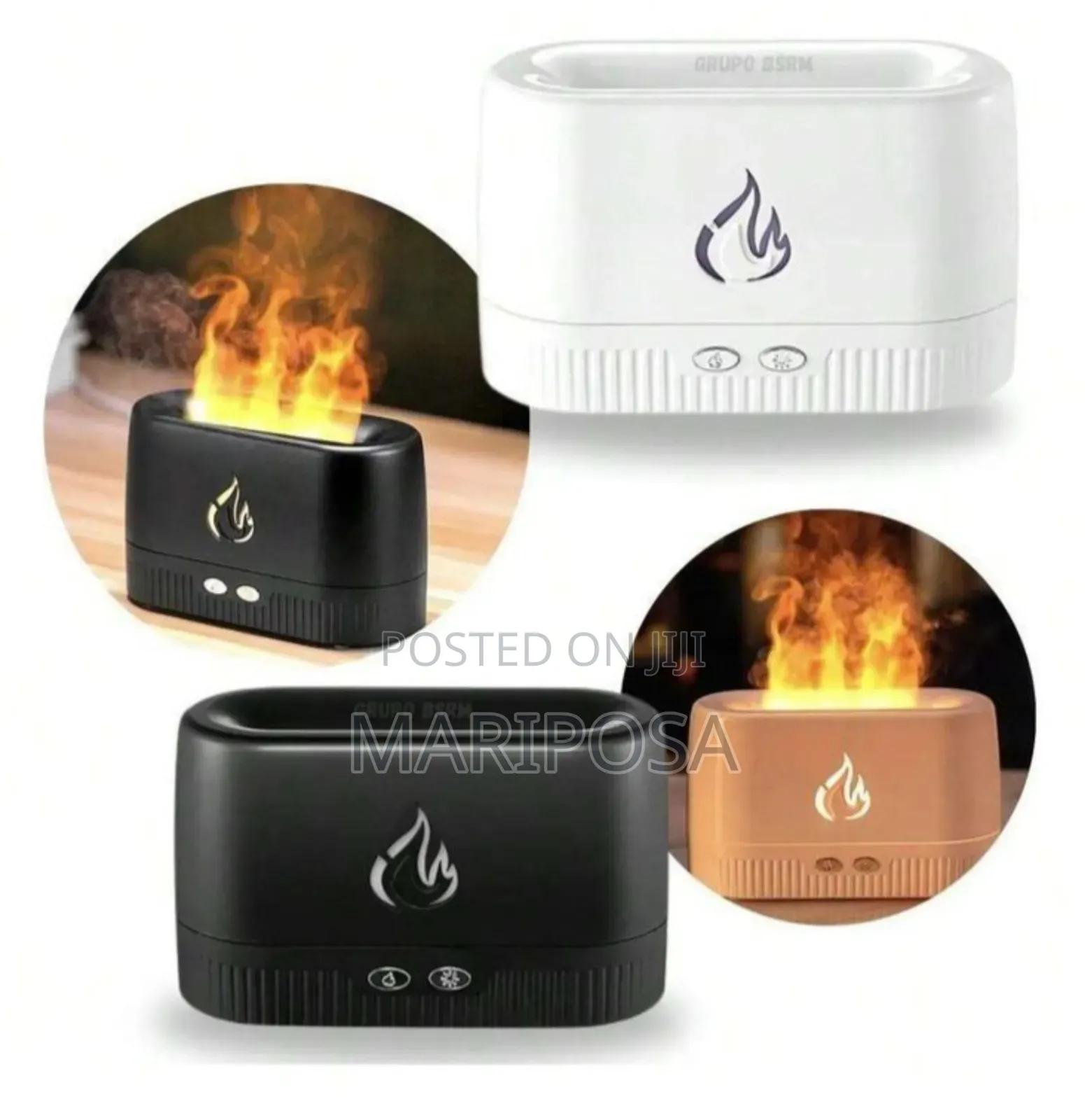 Flame Aroma Diffuser Humidifier
