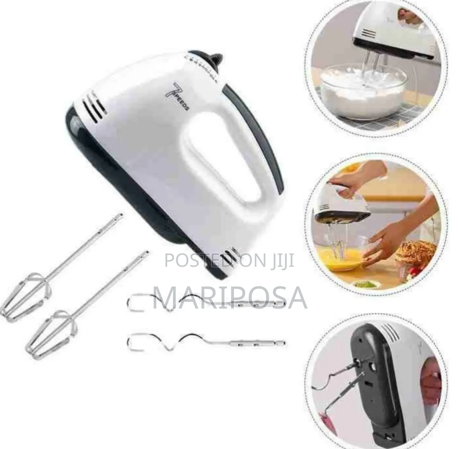Scarlett Hand Mixer የእንቁላልና ሊጥ መምቻ