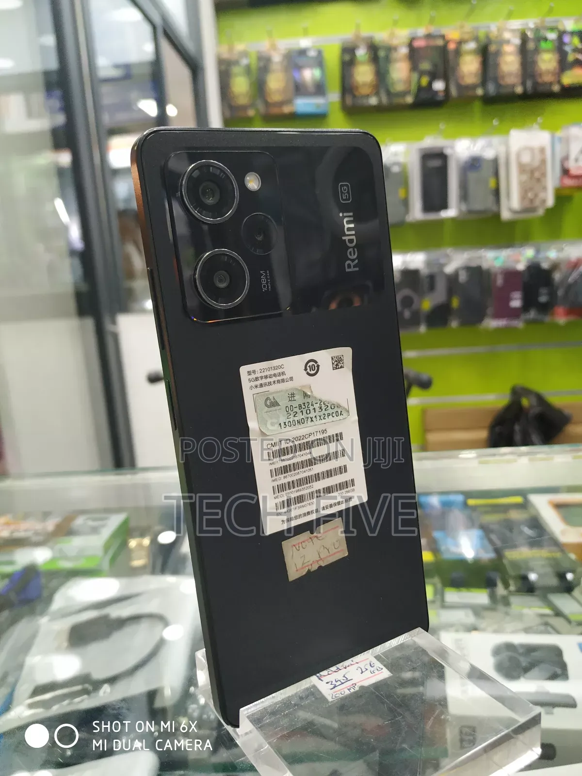 New Xiaomi Redmi Note 12 Pro 256 GB Black