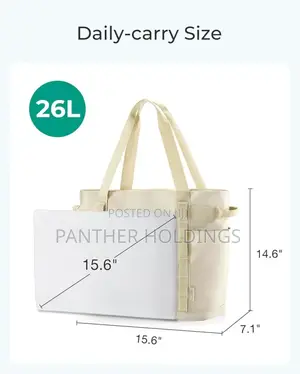 Bagsmart Gym Tote Bag for Women, Waterproof Travel Totes