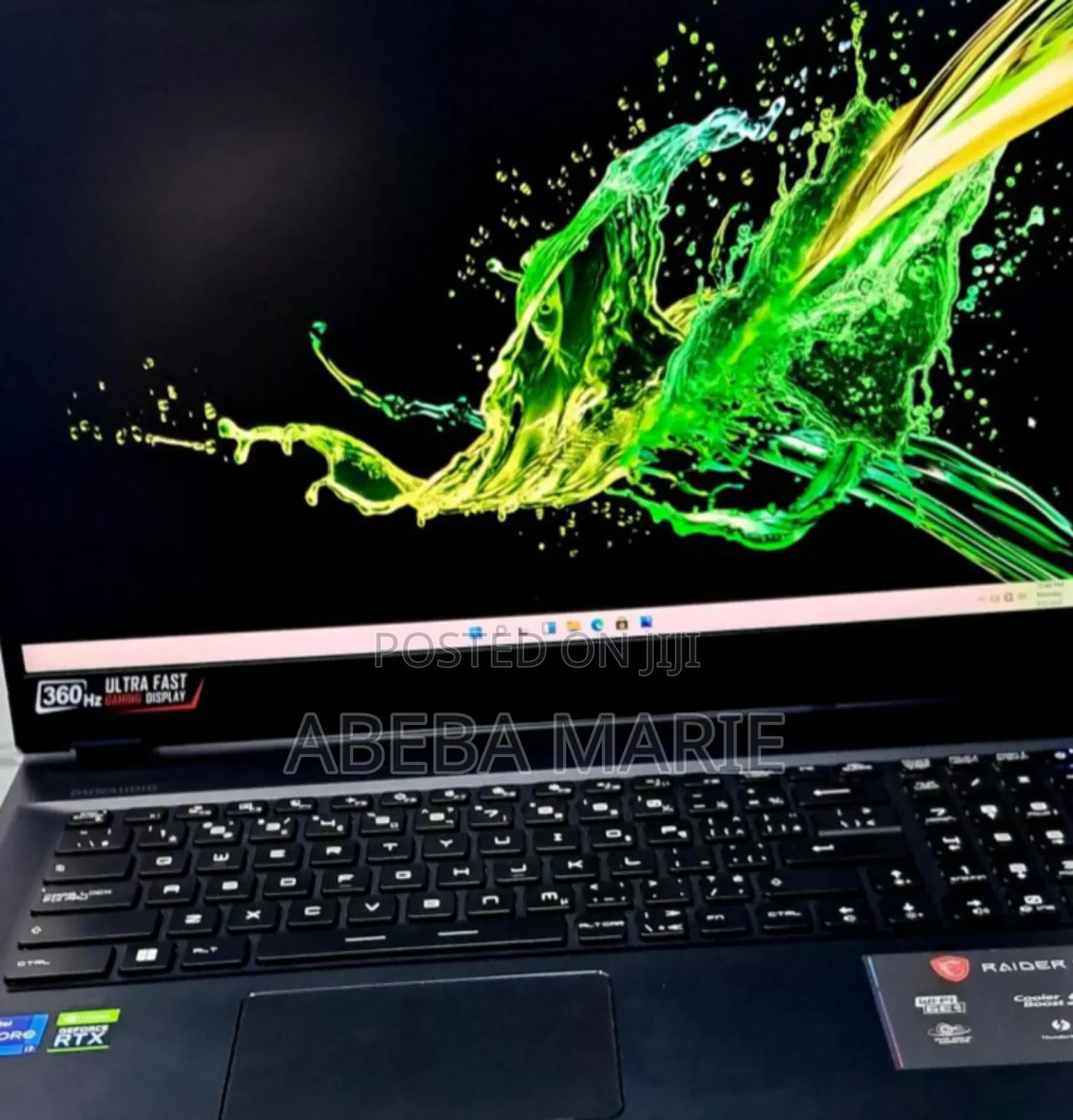 New Laptop MSI 16GB Intel Core I7 SSD 1T