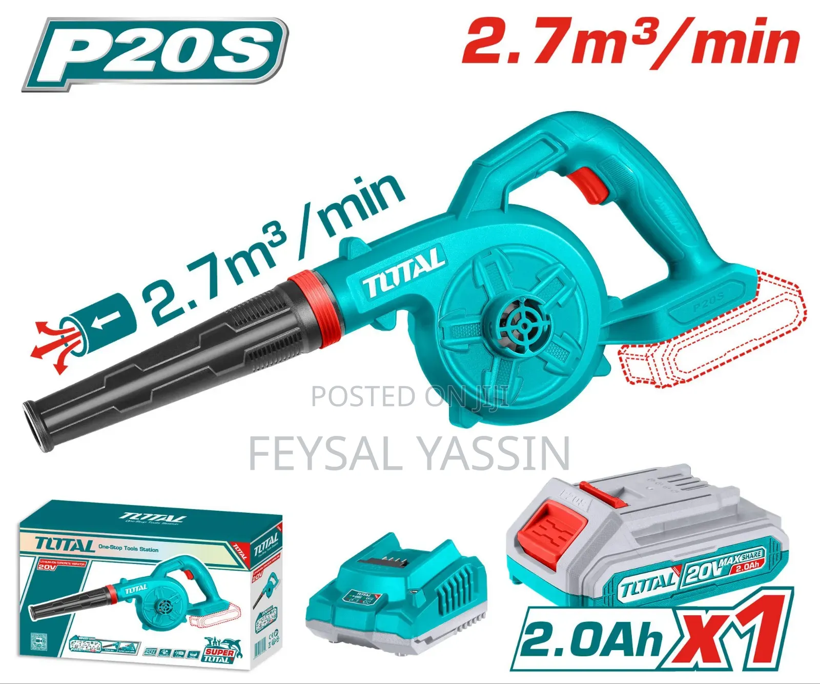 Total Blower Cordless 20v