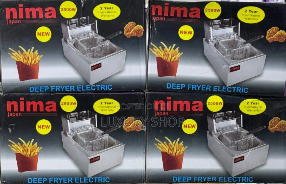 Nima Japan Deep Fryer Electric// ኒማ የችብስ, የሳምቡሳ እና የኩኪስ መጥበሻ