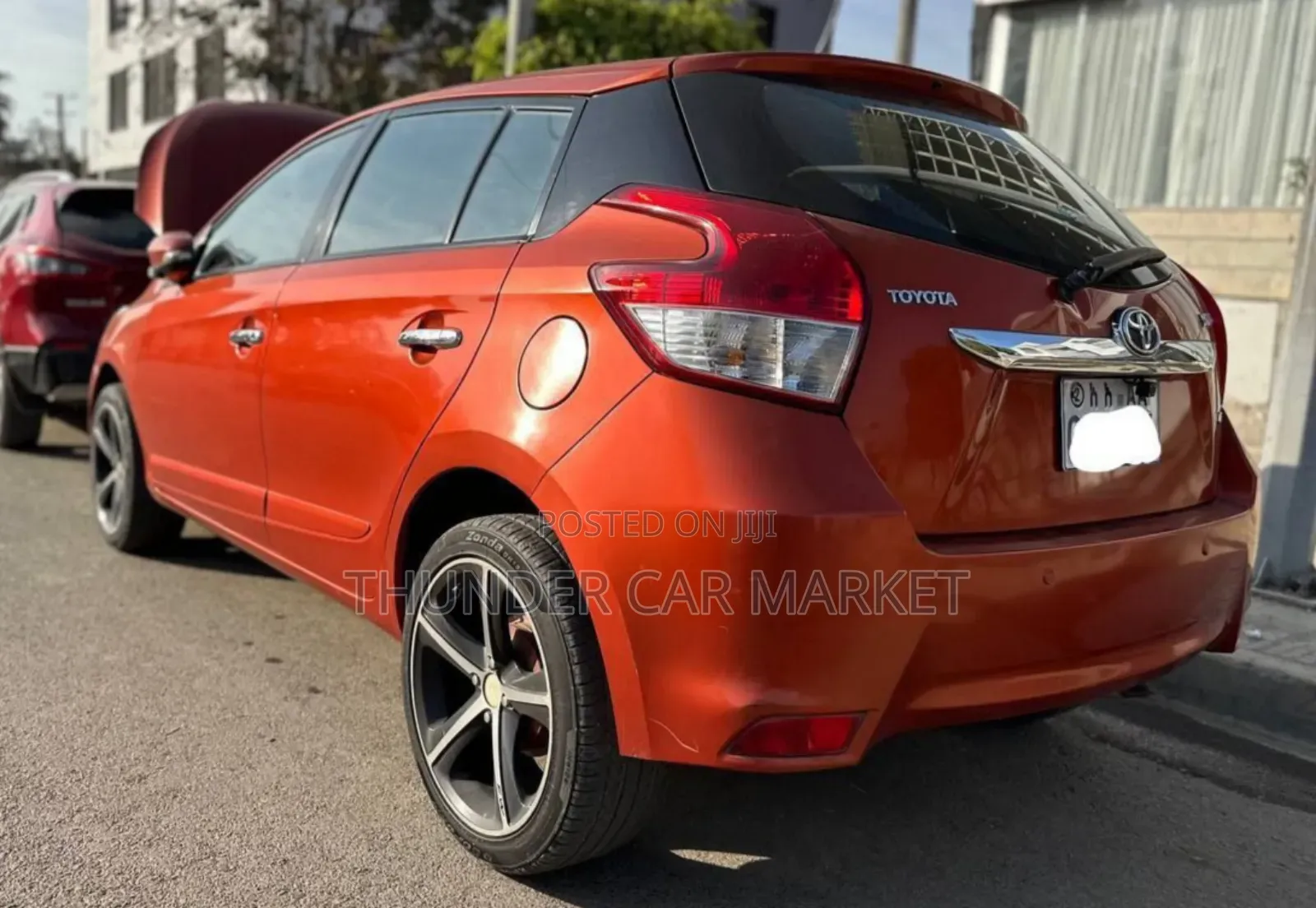 Toyota Yaris 2015 Red