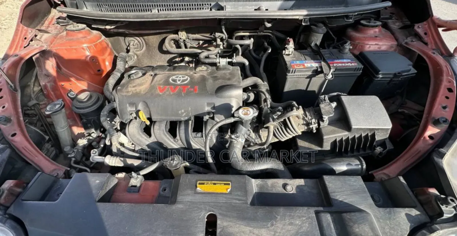 Toyota Yaris 2015 Red