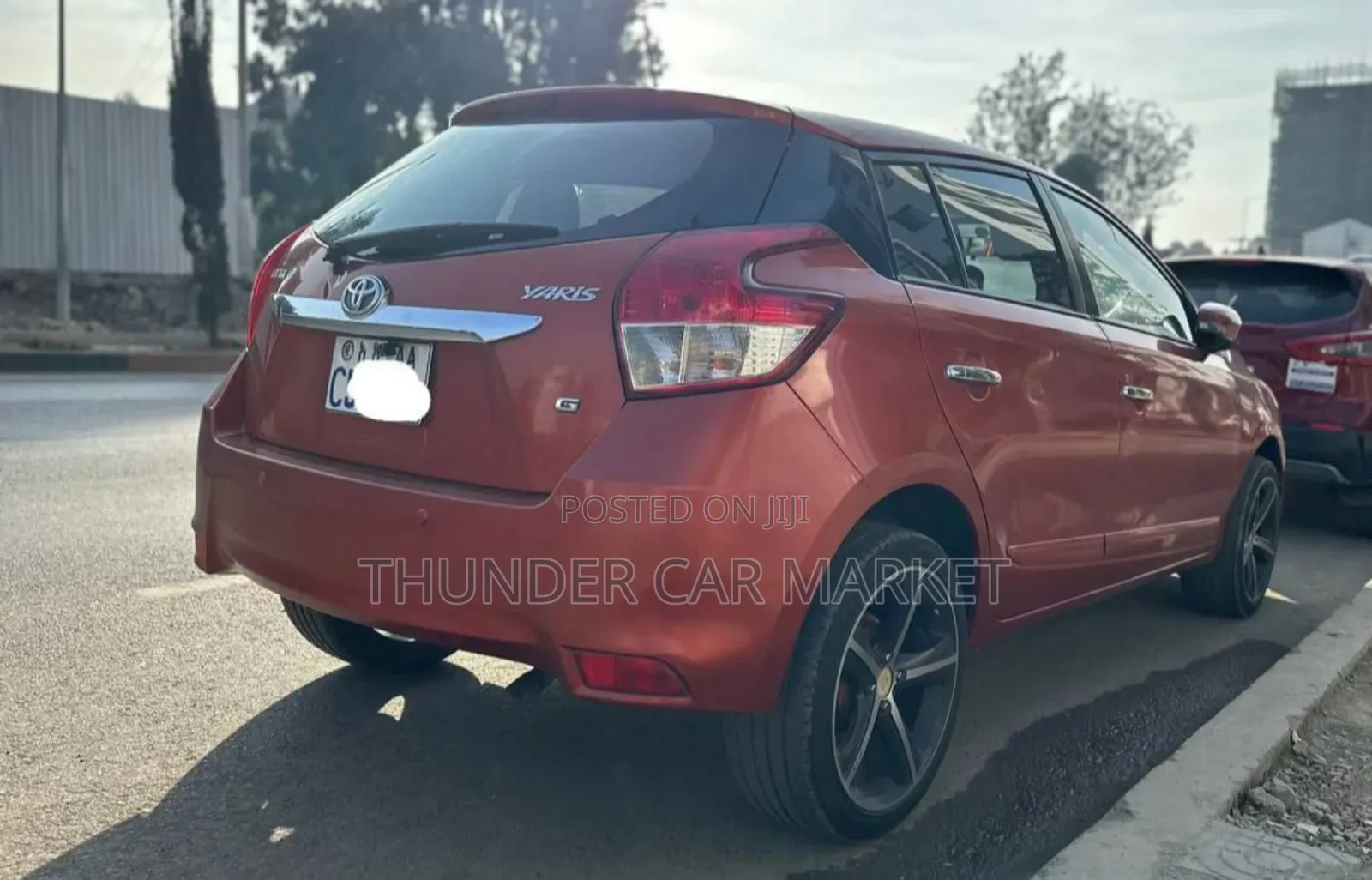 Toyota Yaris 2015 Red