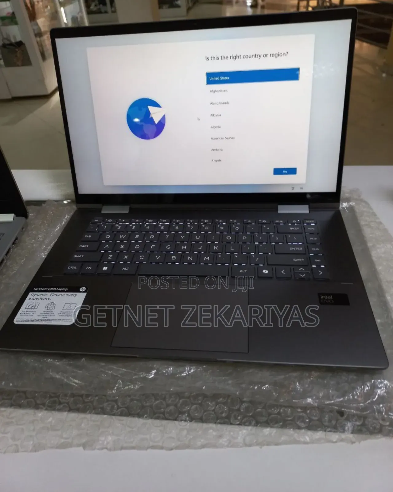 New Laptop HP Envy X360 32GB Intel Core I7 SSD 1T