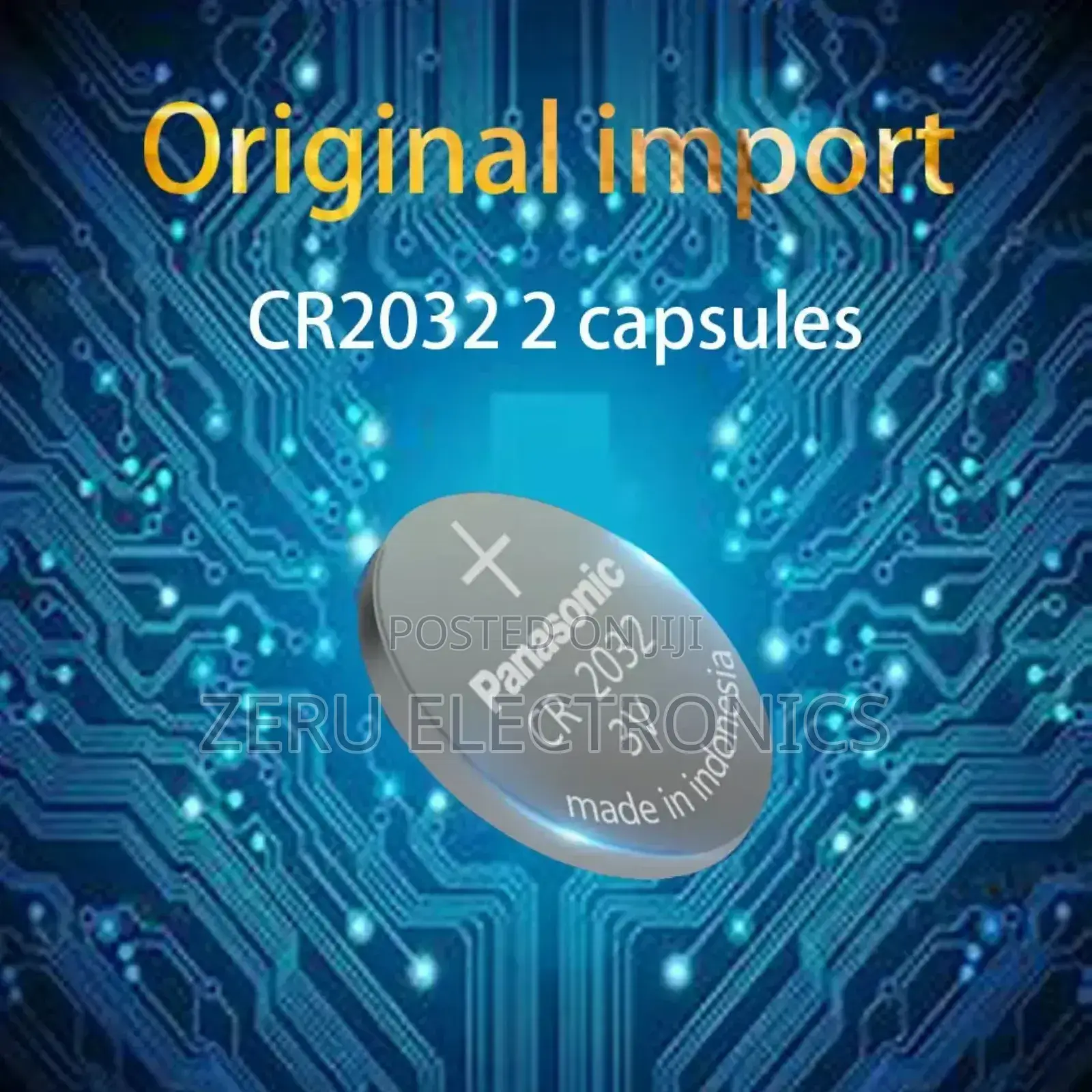 Panasonic Cr2032 Battery