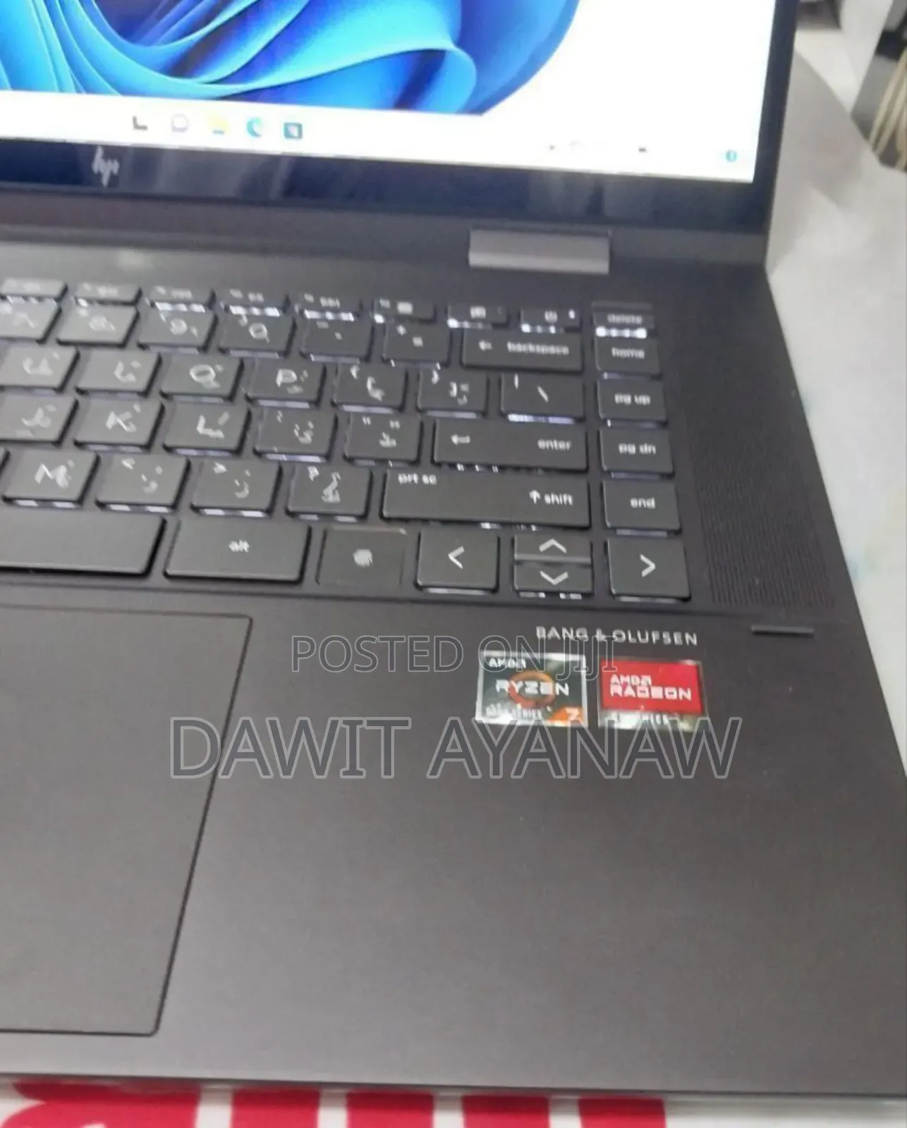 New Laptop HP Envy X360 16GB AMD Ryzen 7 SSD 512GB