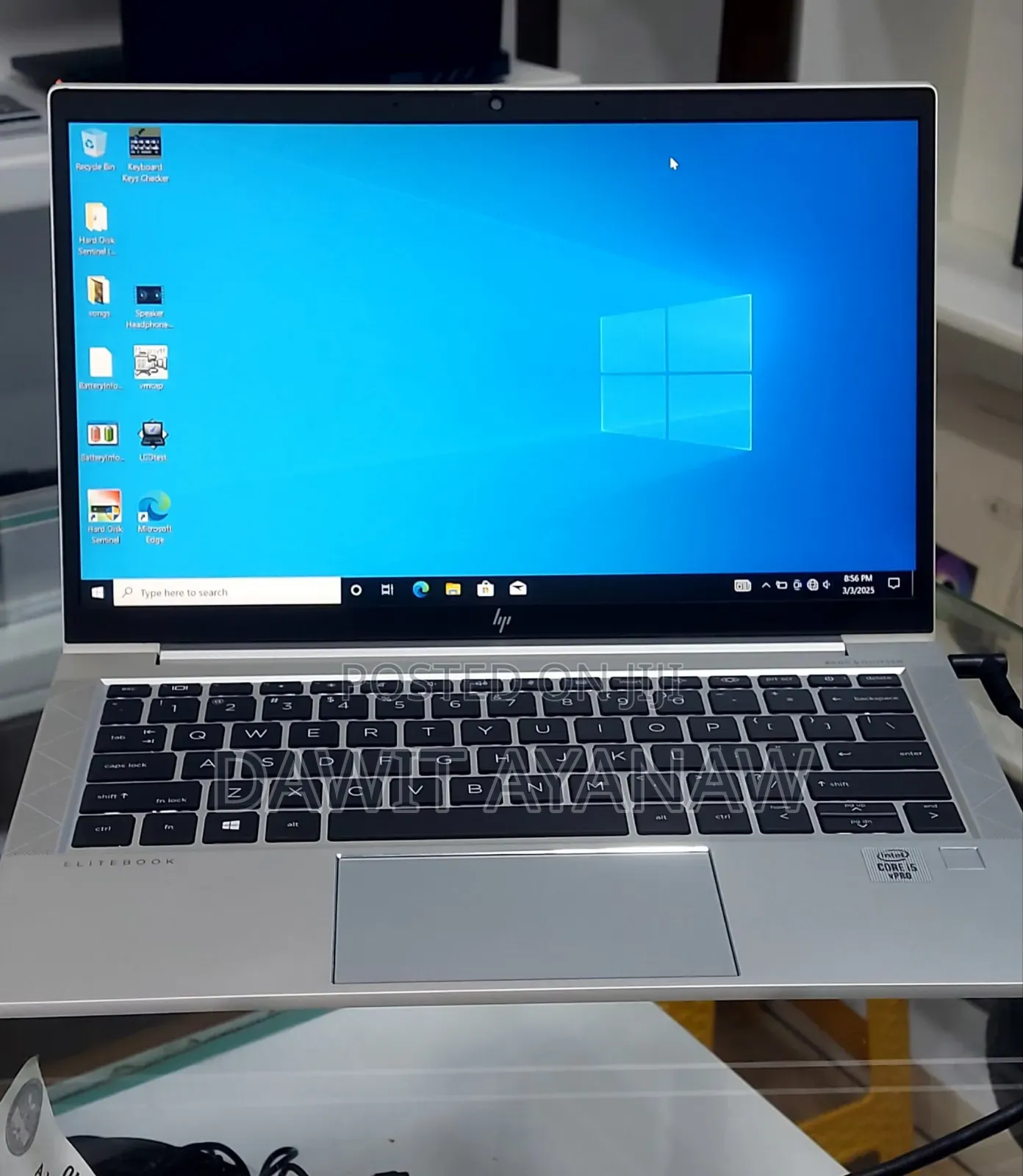 New Laptop HP EliteBook 830 G7 16GB Intel Core I5 SSD 512GB
