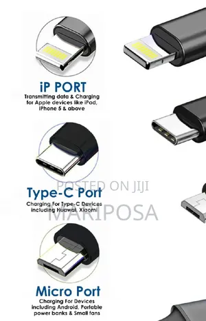 3in1 Usb Fast Charging Cable