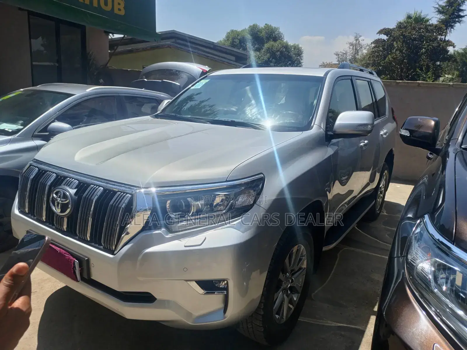 Toyota Land Cruiser Prado 2021 Silver