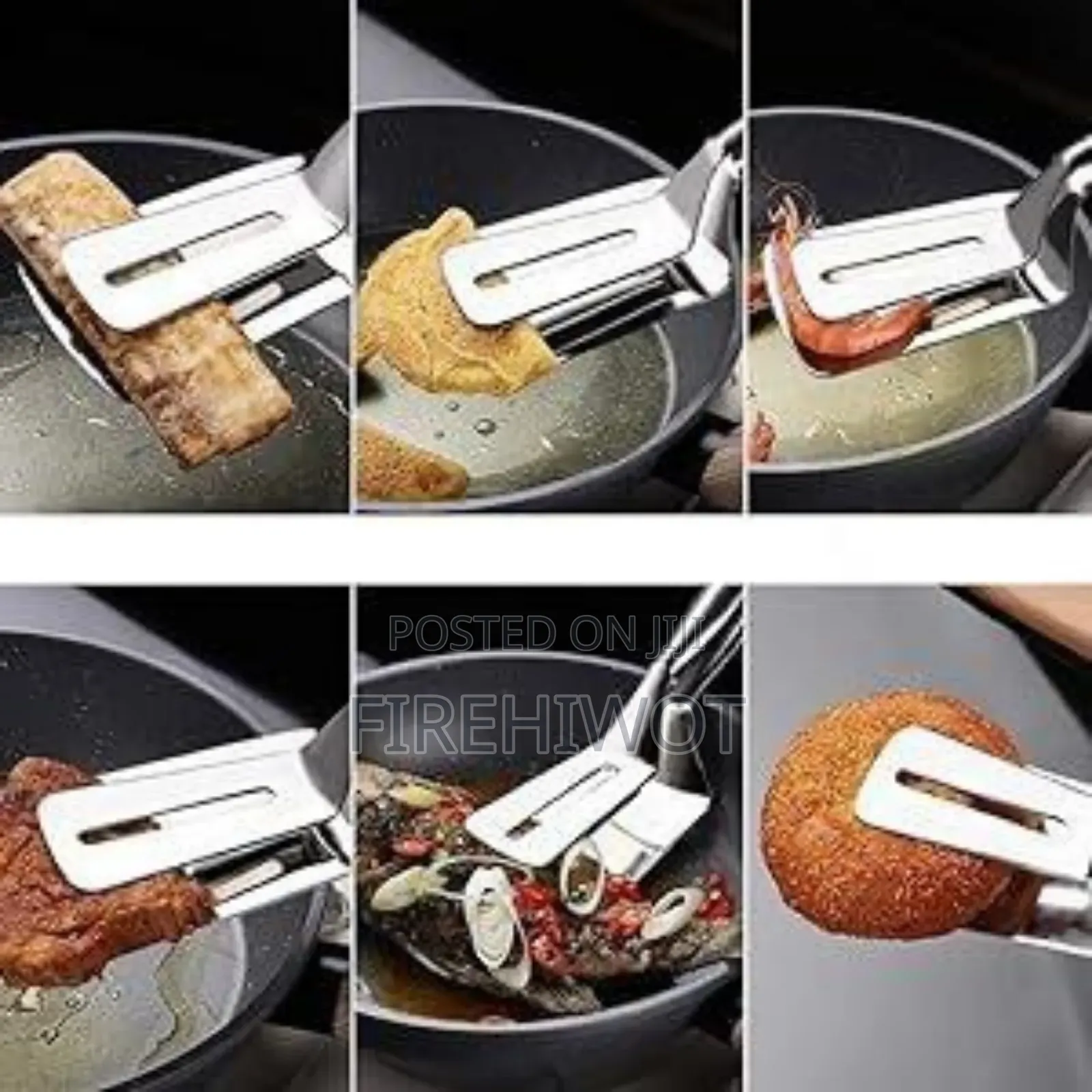 Stainless Steel Multi-Functional Tongs
