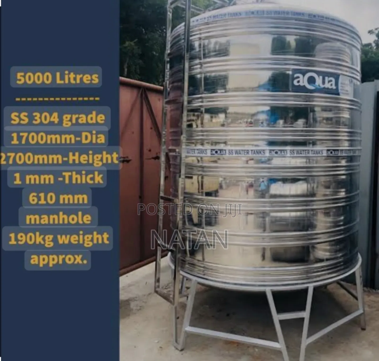 Stainless Steel Tanker