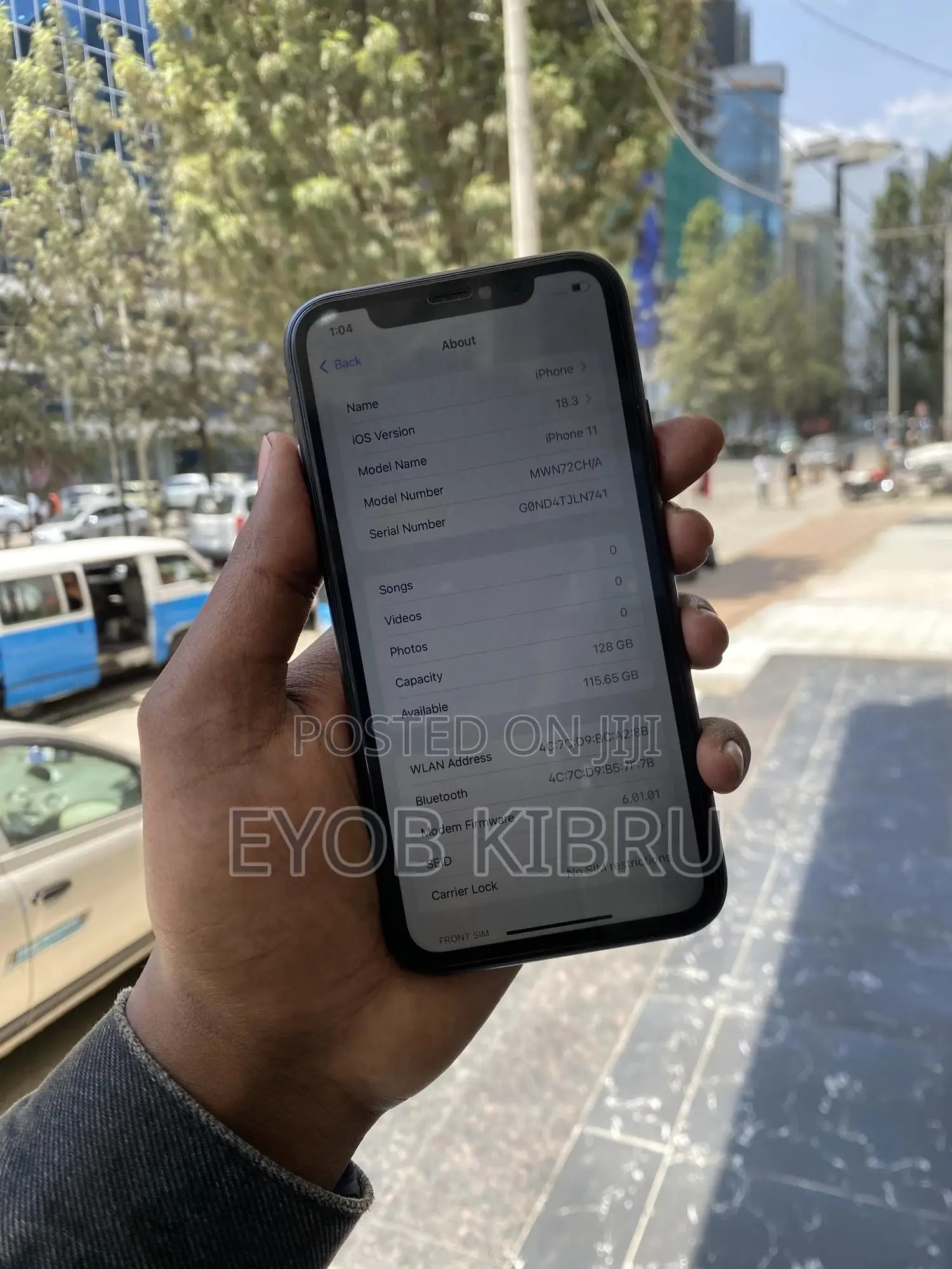 Apple iPhone 11 128 GB Black