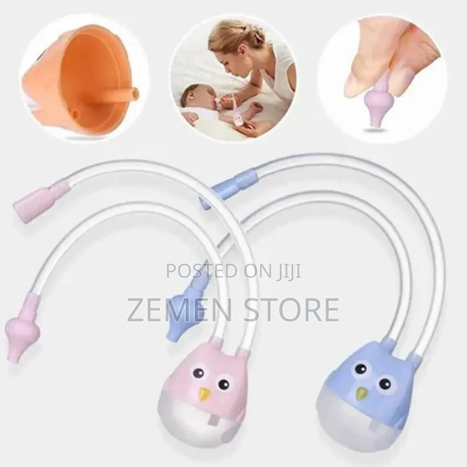 Baby Nasal Aspirator የሚታመም ልጅ ከቶ አይኖርም
