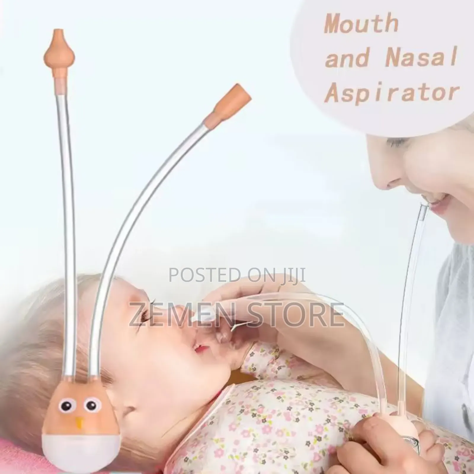 Baby Nasal Aspirator የሚታመም ልጅ ከቶ አይኖርም