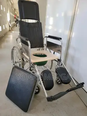 Toilet Wheelchair፫妻wheelchair*Full Back and Head Support