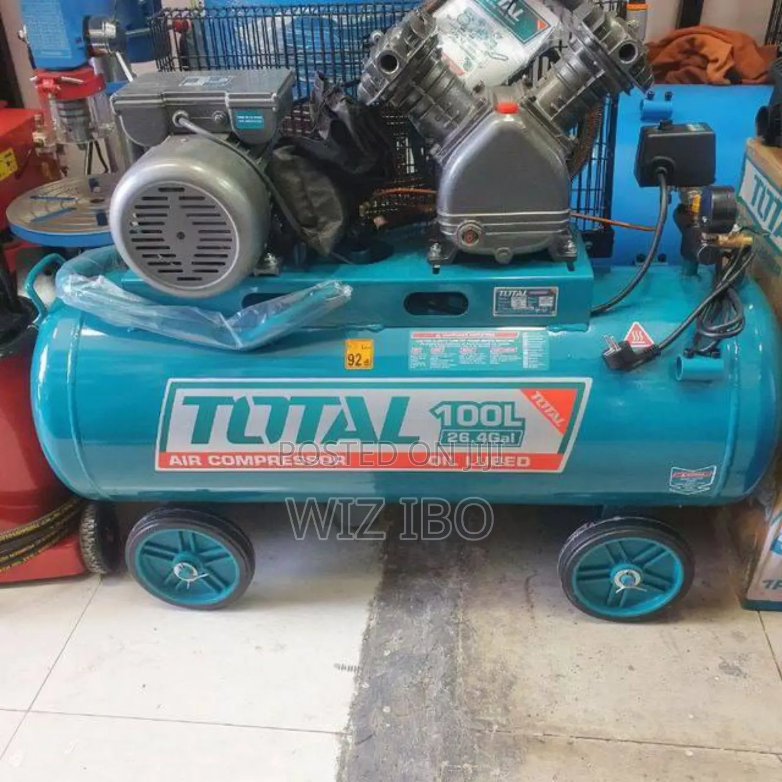 ኮምፕረሰር 100 ሊትር