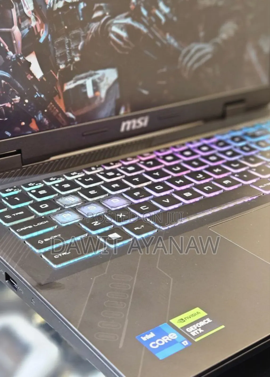 New Laptop MSI Crosshair 15 16GB Intel Core I7 SSD 512GB