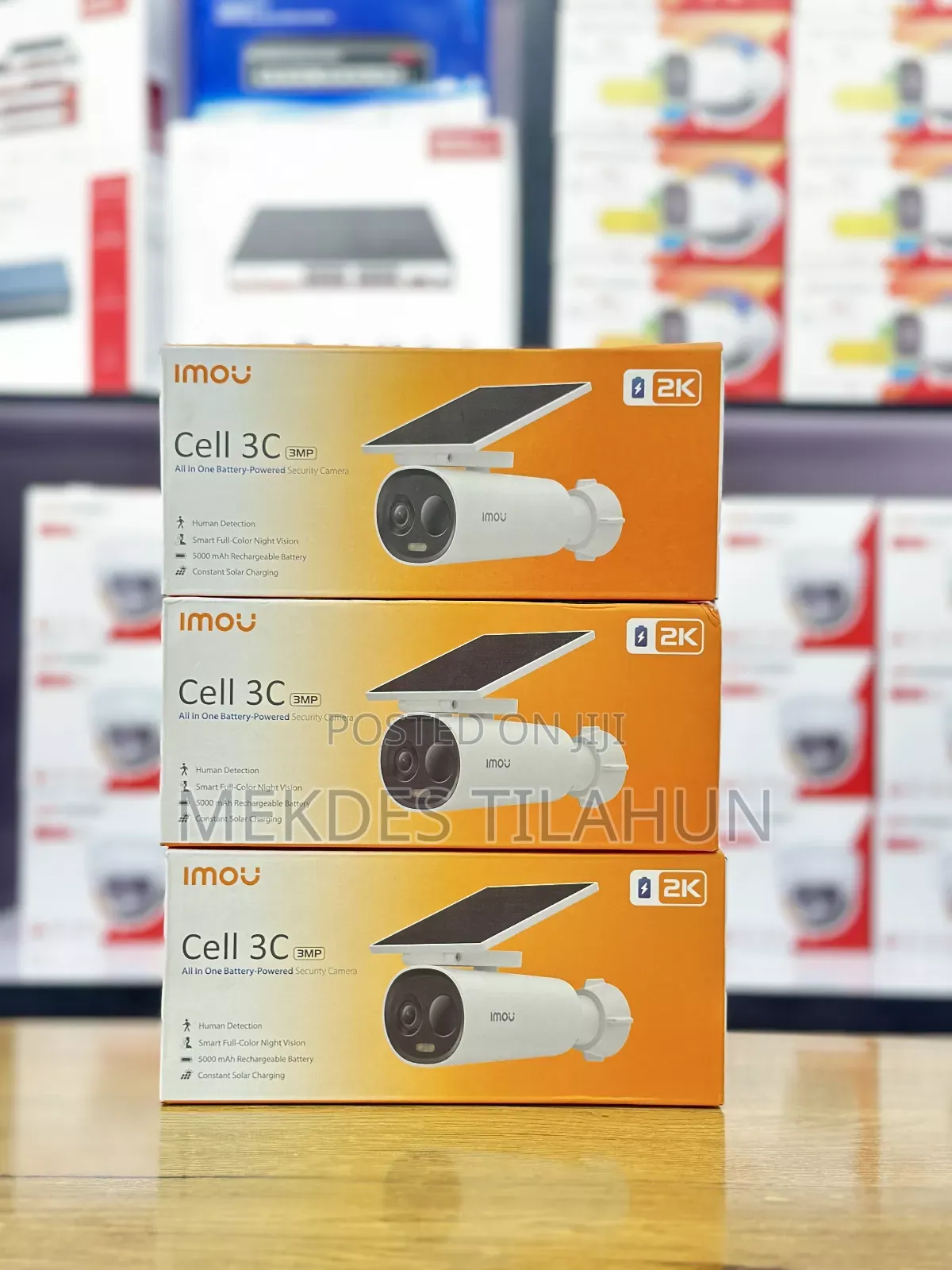 Imou Cell 3c Wireless CCTV Camera With Solar Pannel