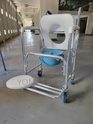 Photo - Portable 3 in 1 Bathroom Chair፶嶅safe Load-Bearing to Prevent