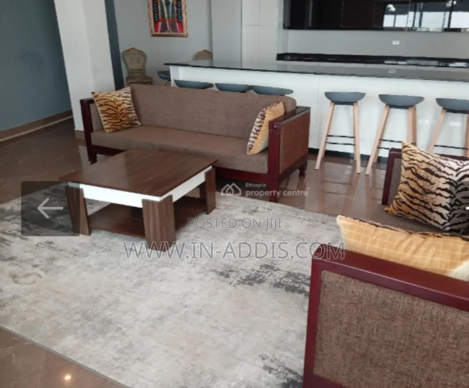 Furnished 1bdrm Apartment in Bole for rent