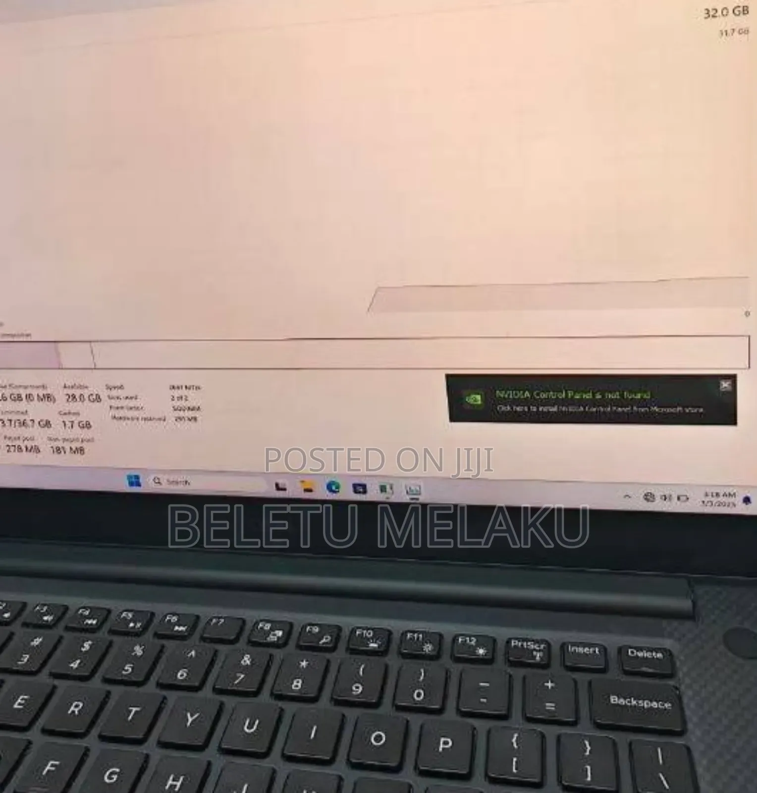 New Laptop Dell XPS 13 32GB Intel Core I7 SSD 32GB