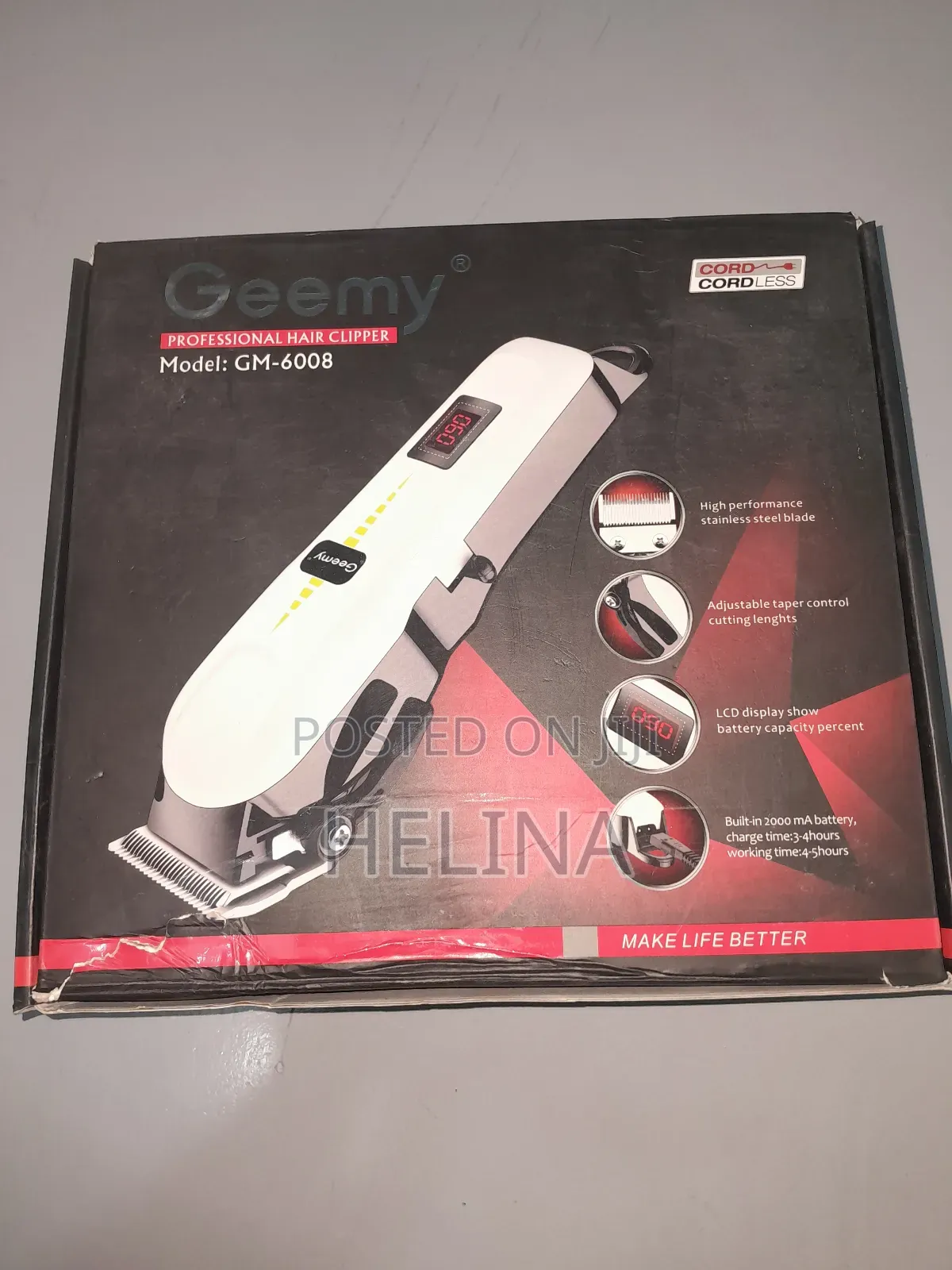 Geemy Orginal Hair Clipper