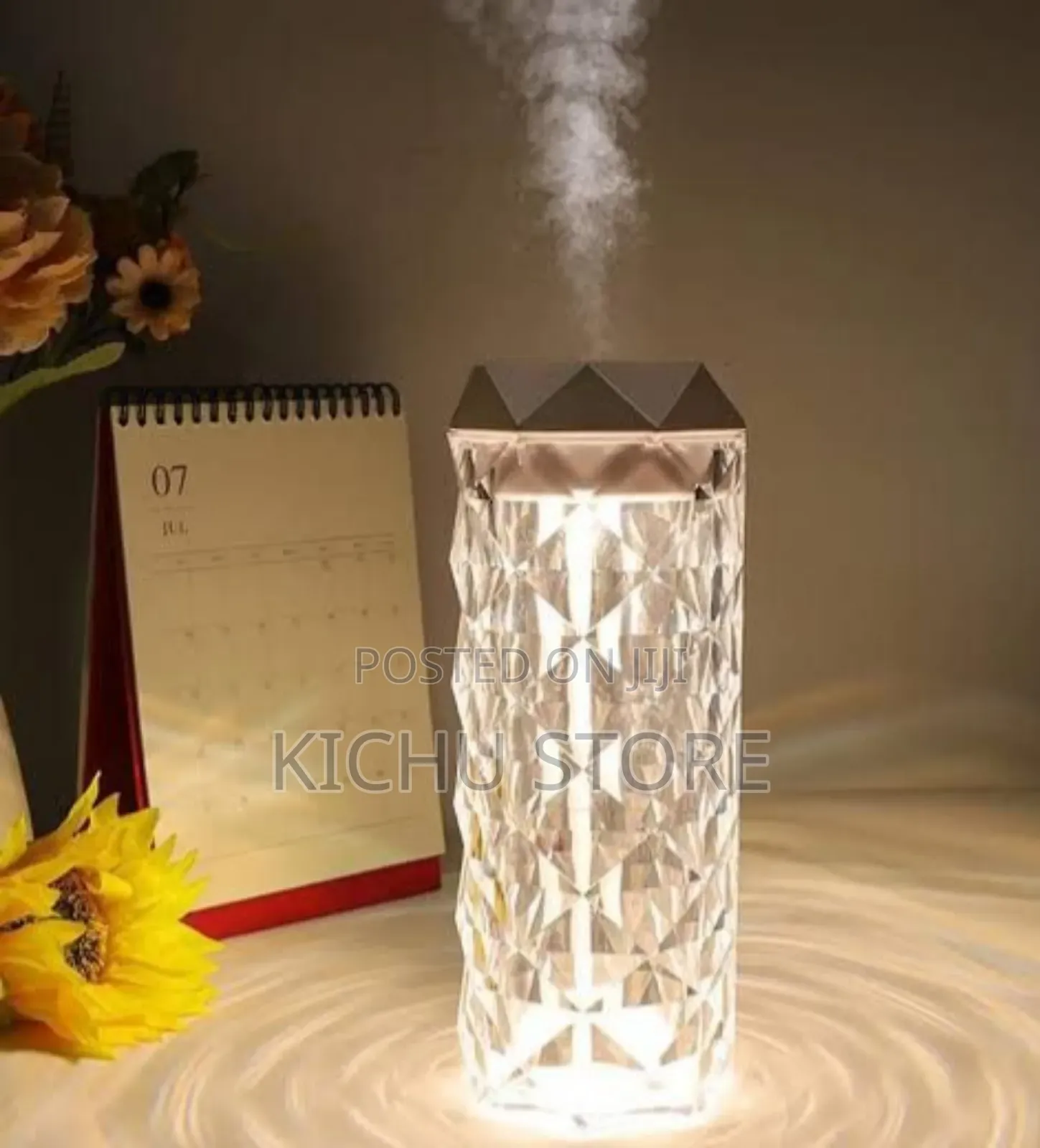2in1 Led Crystal Lamp Humidifier