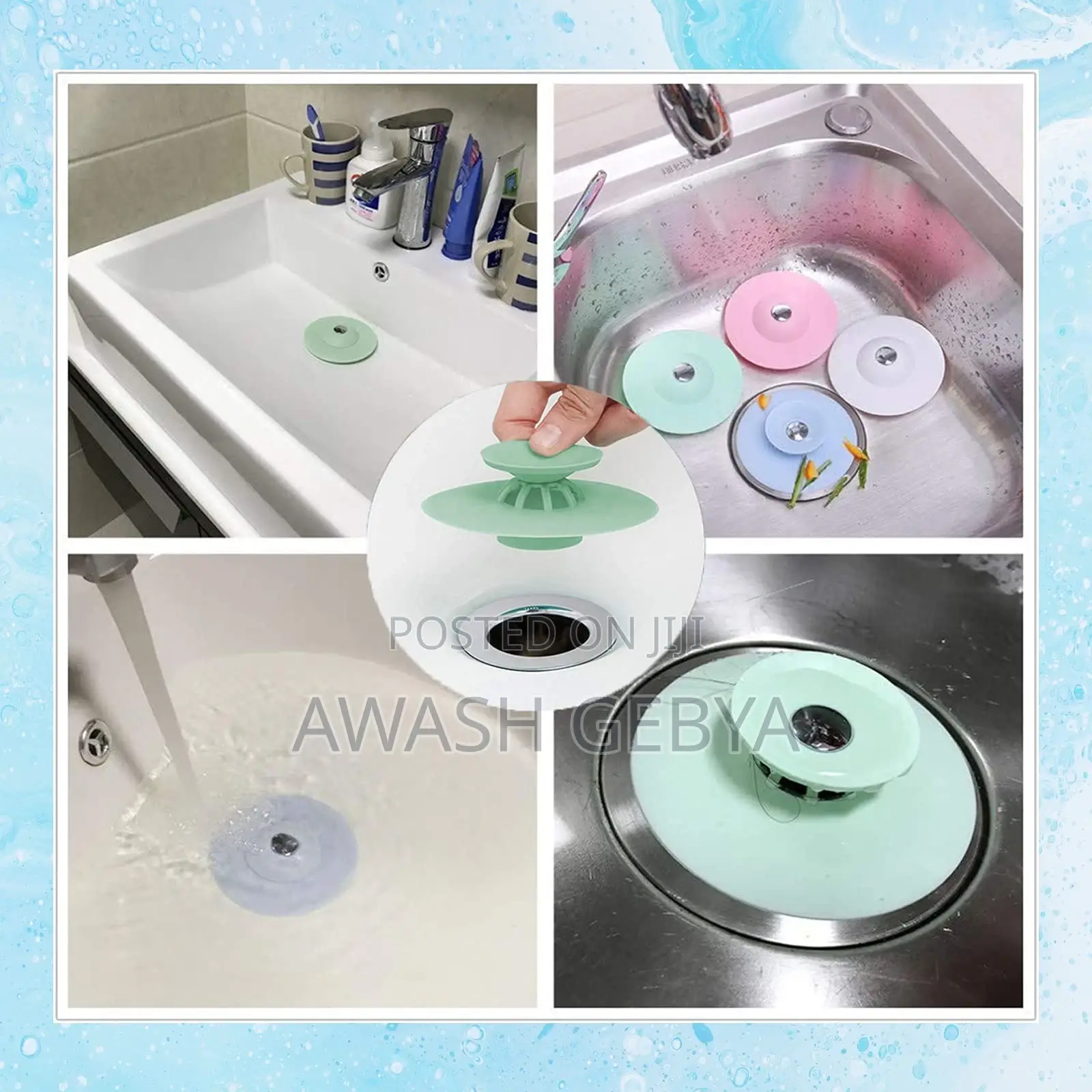 Flex Drain Stop Hair Catcher