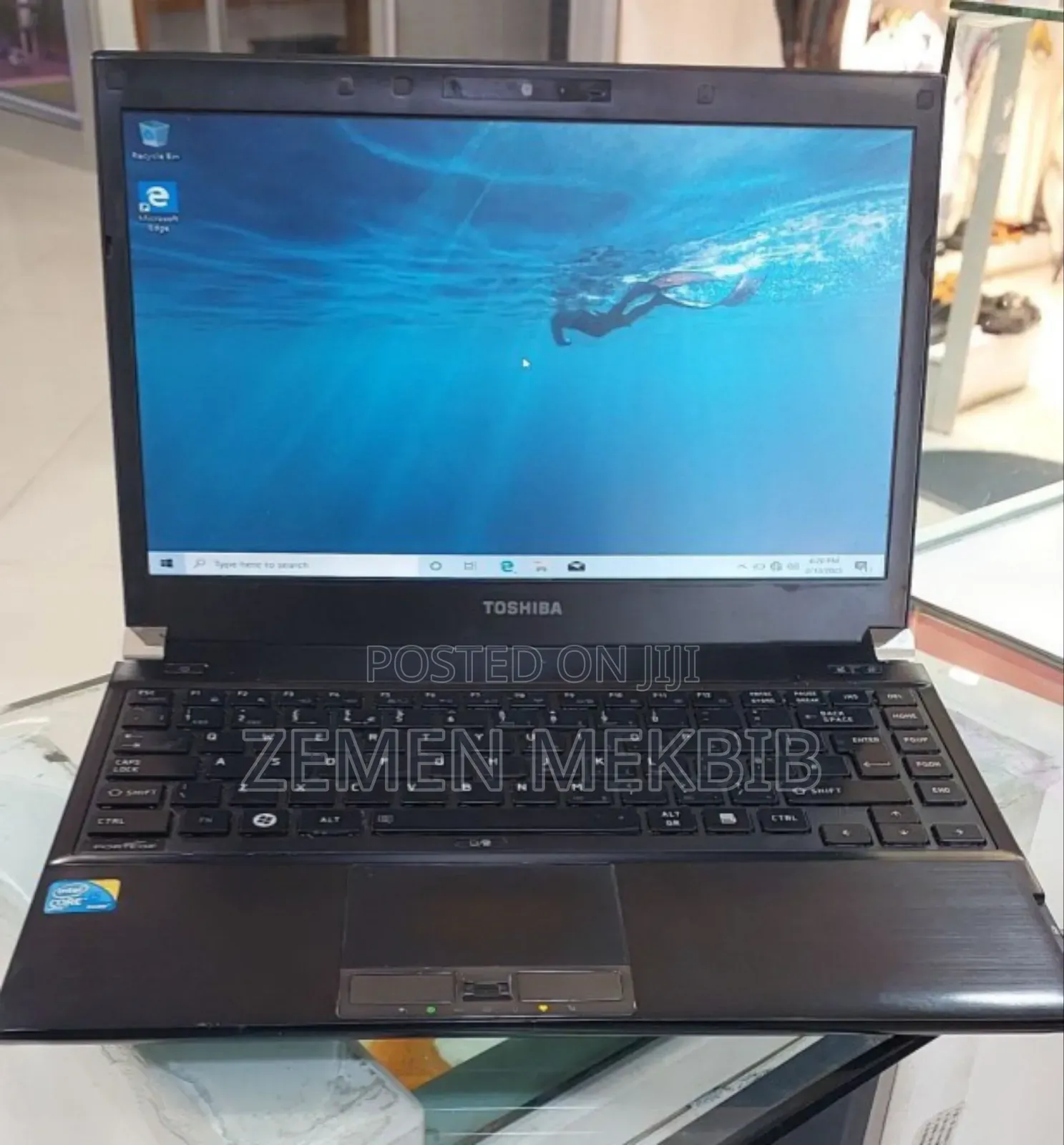 New Laptop Toshiba 8GB Intel Core I5 SSD 256GB