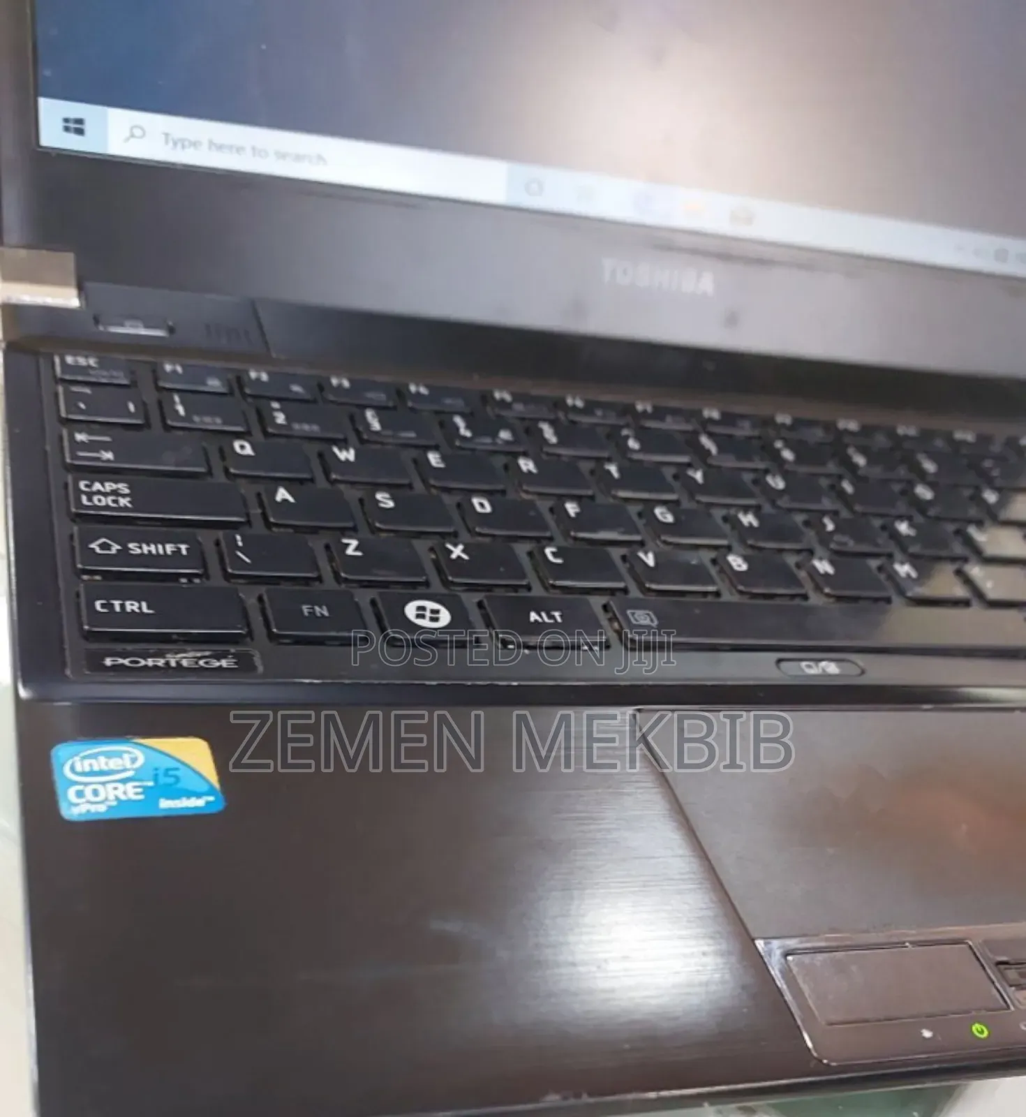 New Laptop Toshiba 8GB Intel Core I5 SSD 256GB