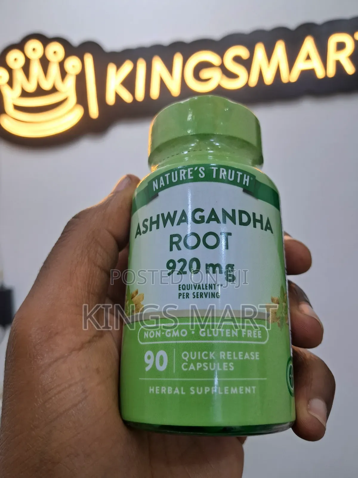 Ashwagandha Root 920 Mg Natures Truth