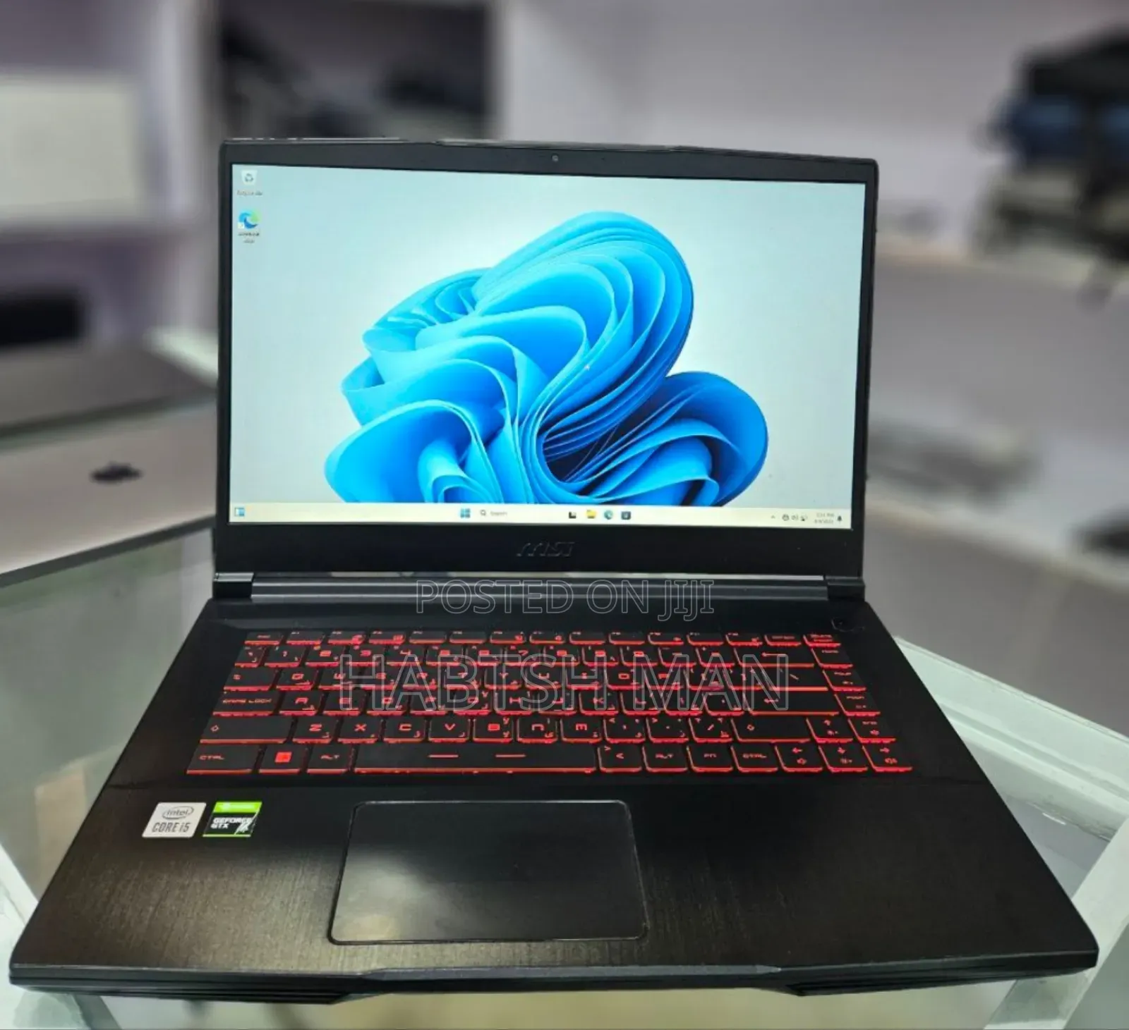 New Laptop MSI GF63 16GB Intel Core I5 SSD 512GB